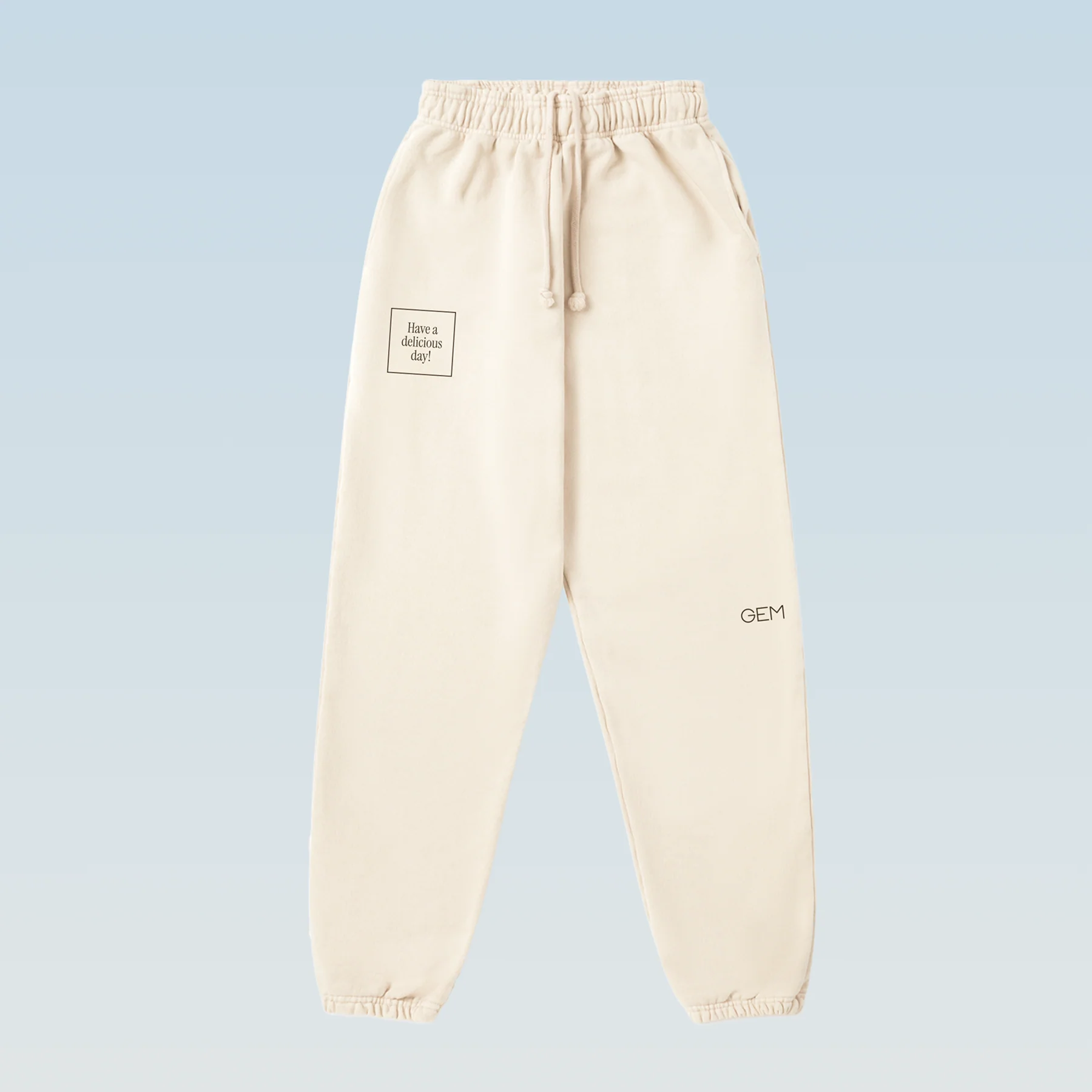GEM Sweatpant - Cream - Image 3