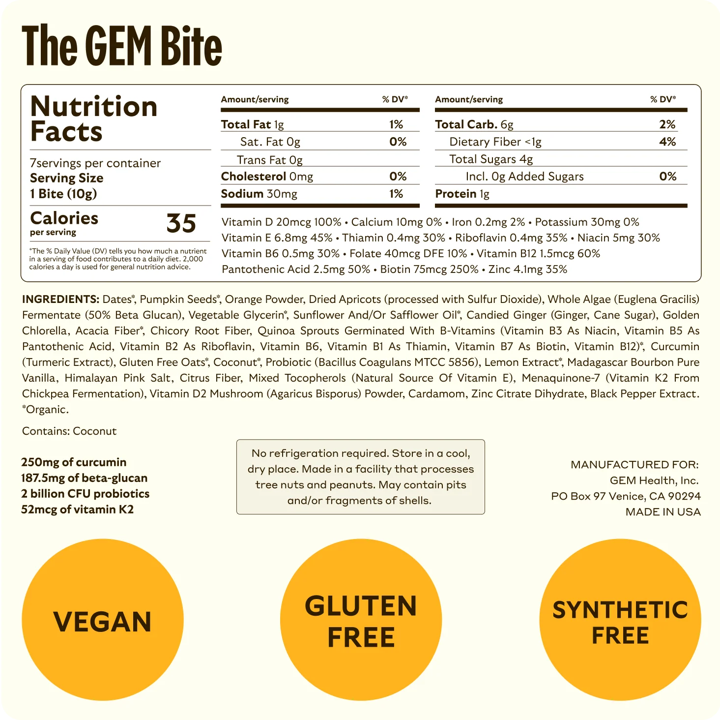 Daily Bite - Citrus Ginger - $55 - Image 4